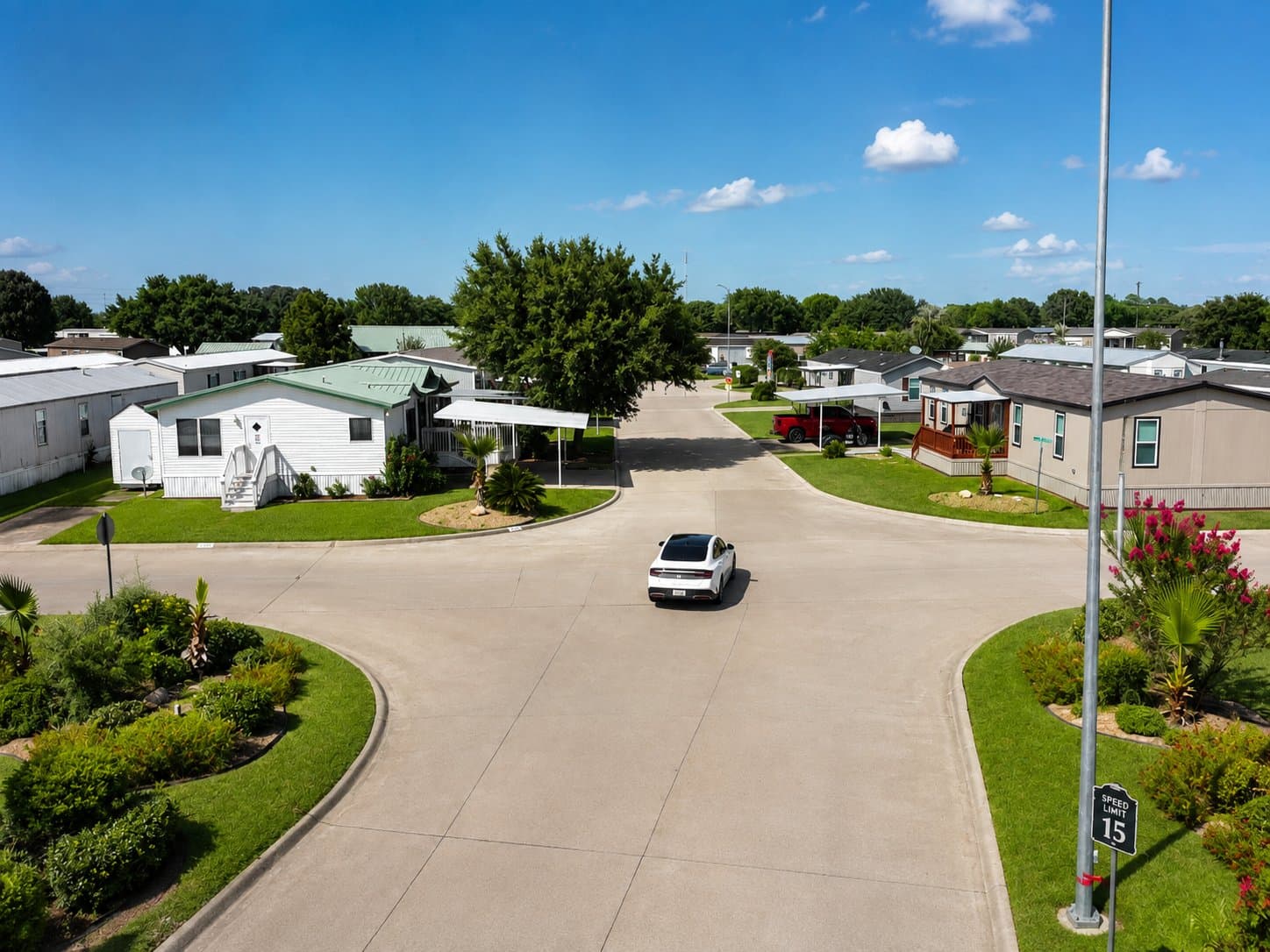 Well-kept homesite at Briarwood Estates